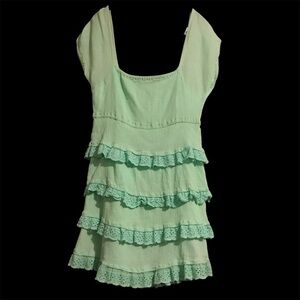 Rebellion Ruffled Dress 100% Cotton
